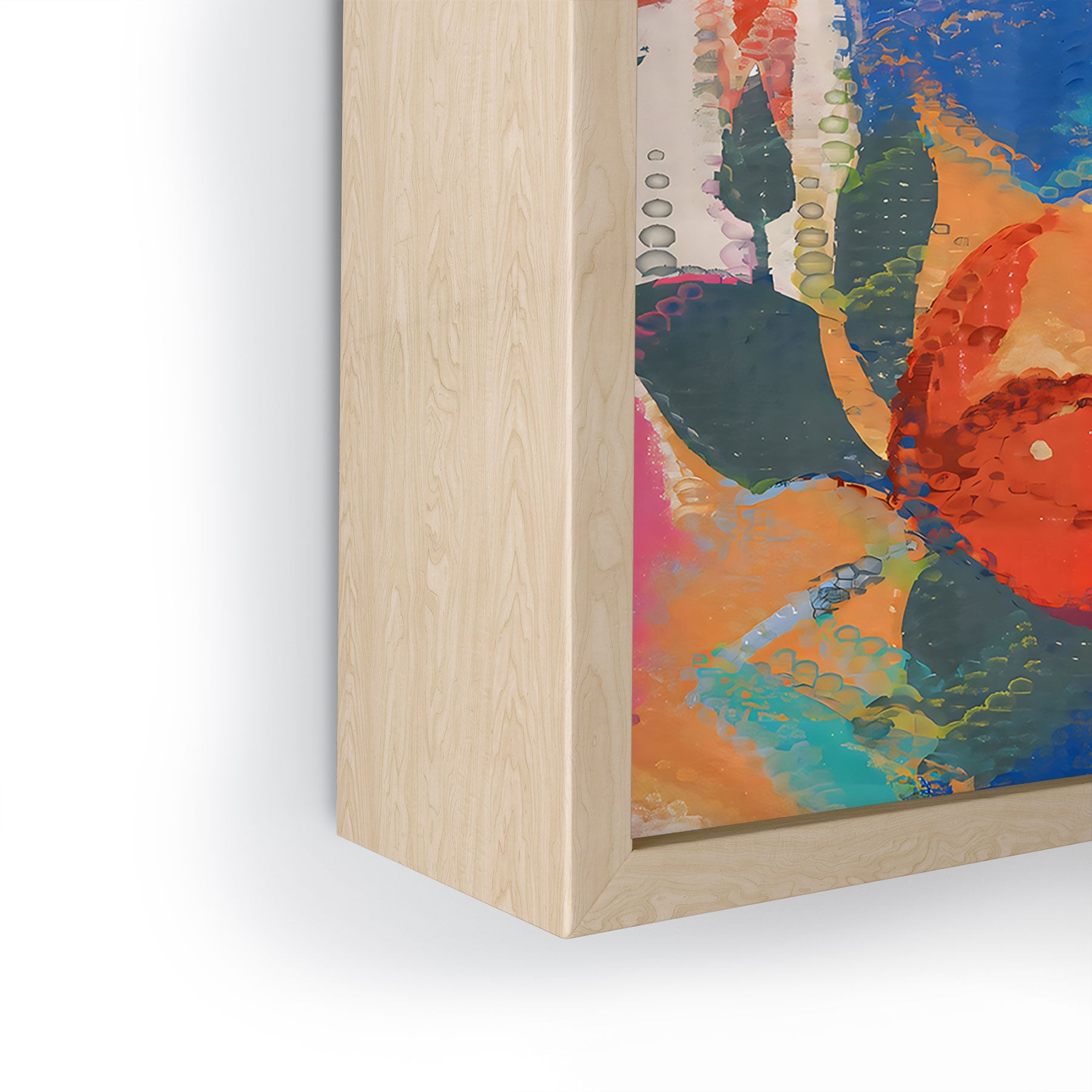 83 Oranges Wild Petals Rhapsody Framed Mini Art Print