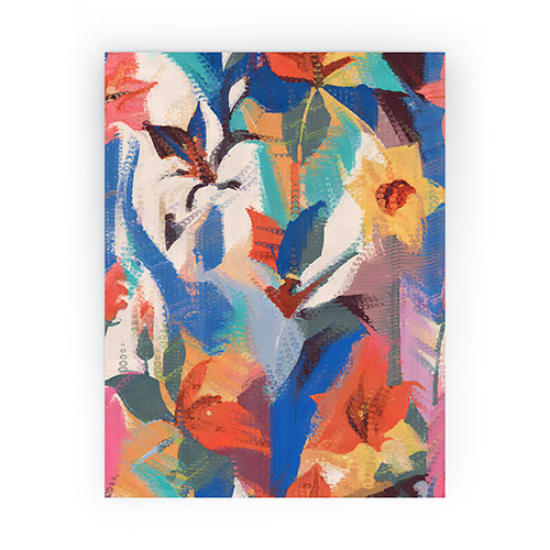 83 Oranges Wild Petals Rhapsody Mini Art Print