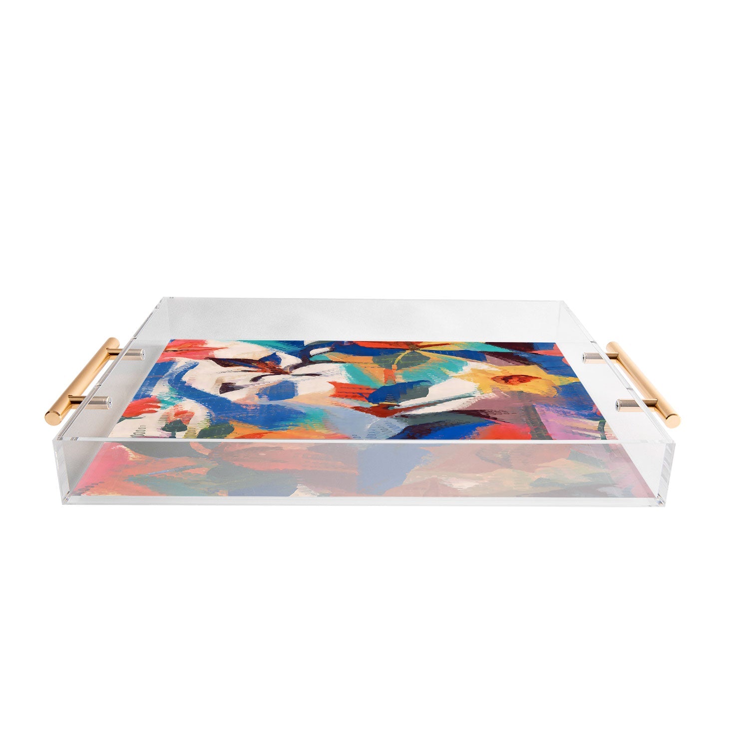 83 Oranges Wild Petals Rhapsody Acrylic Tray