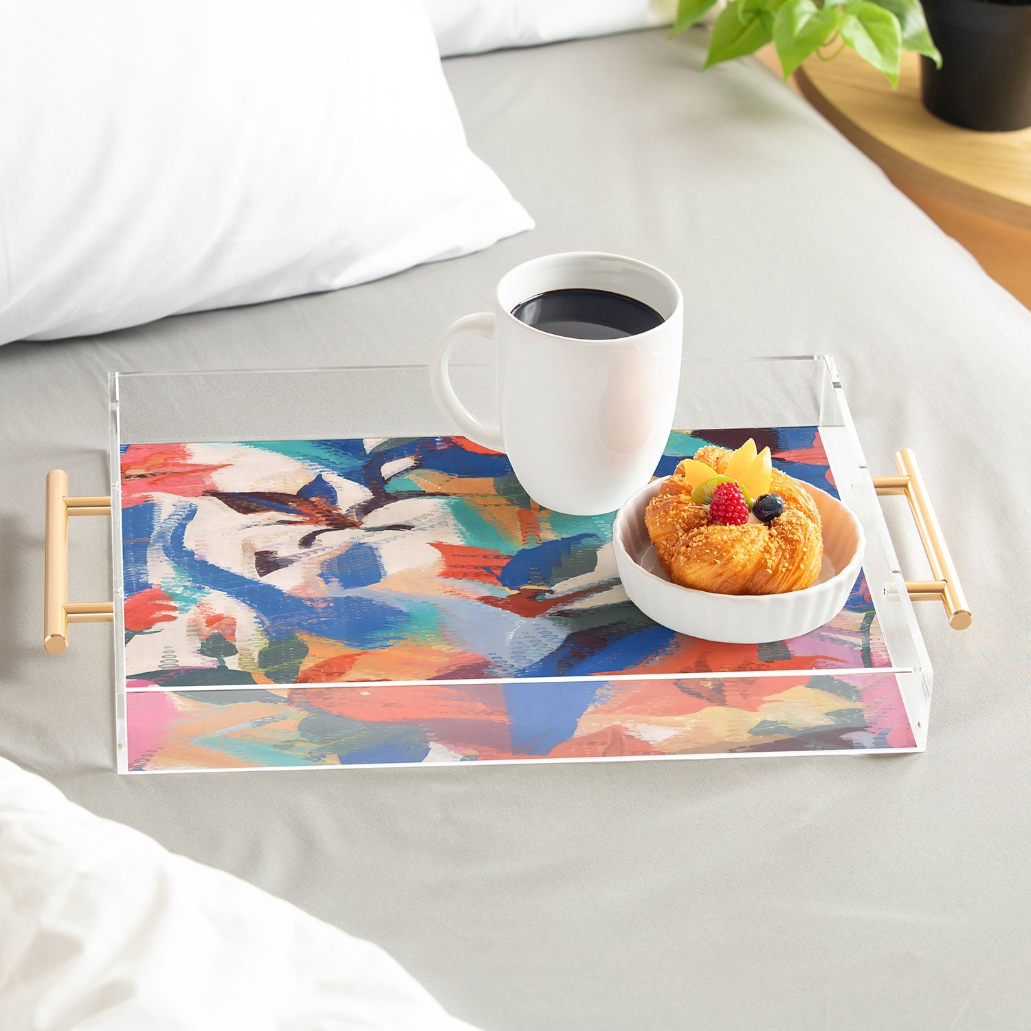 83 Oranges Wild Petals Rhapsody Acrylic Tray