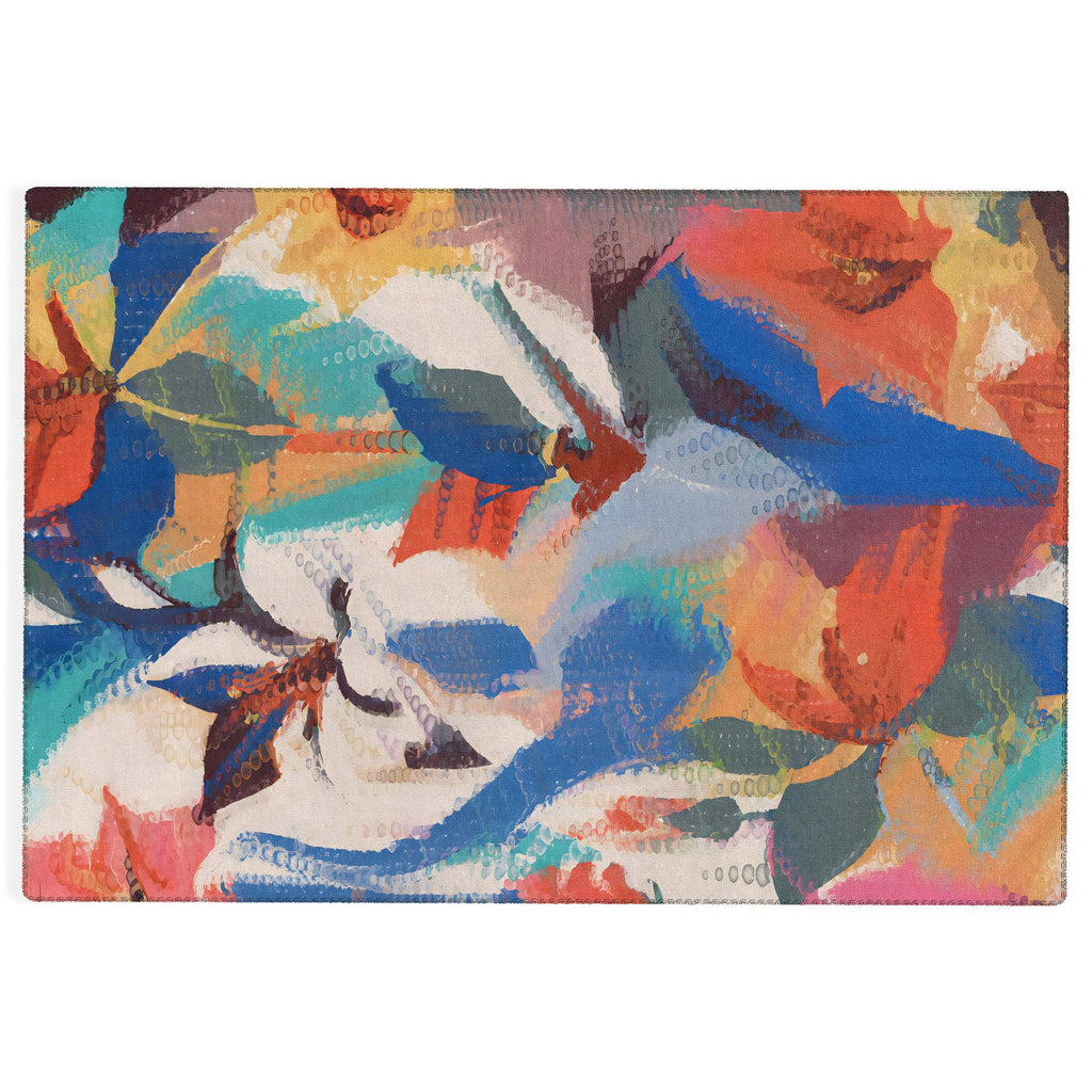 83 Oranges Wild Petals Rhapsody Outdoor Rug