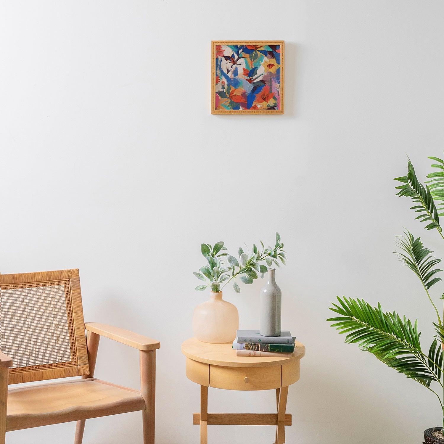 83 Oranges Wild Petals Rhapsody Framed Wall Art
