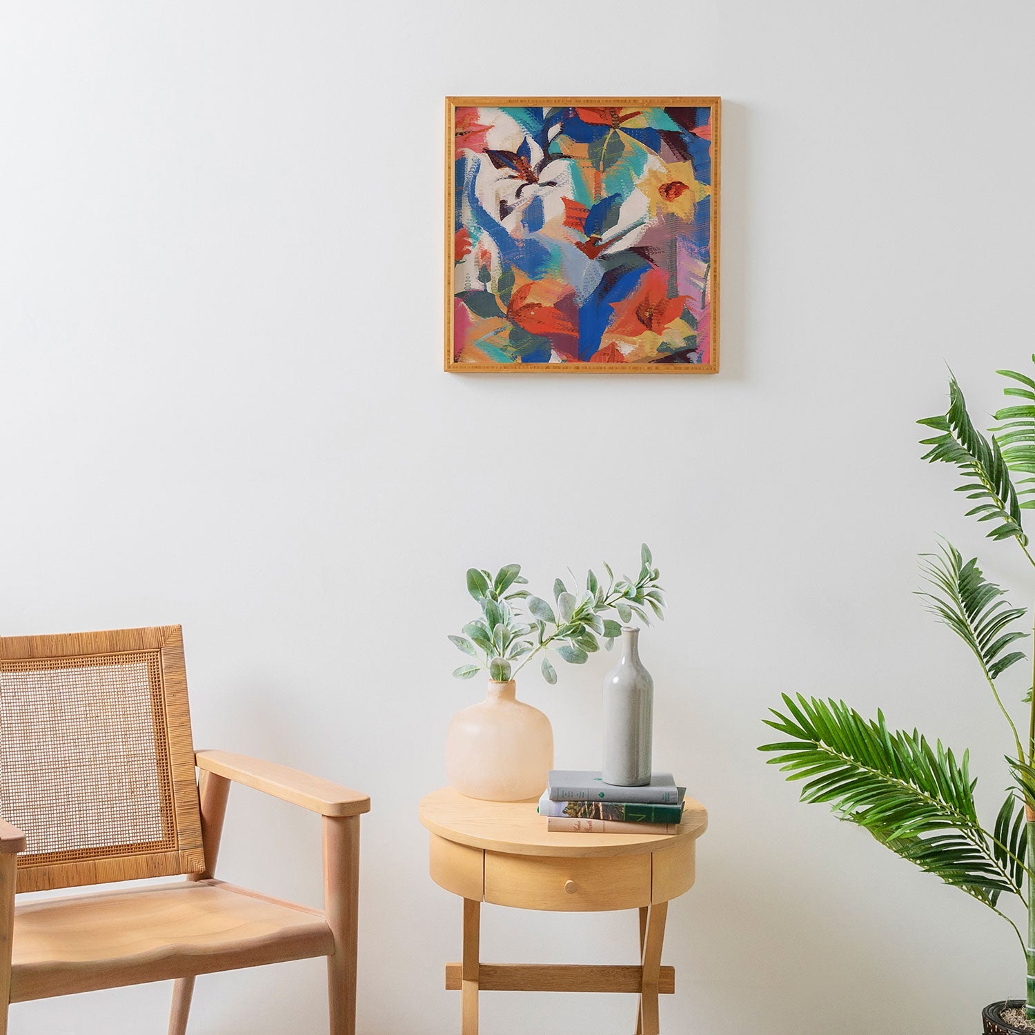 83 Oranges Wild Petals Rhapsody Framed Wall Art