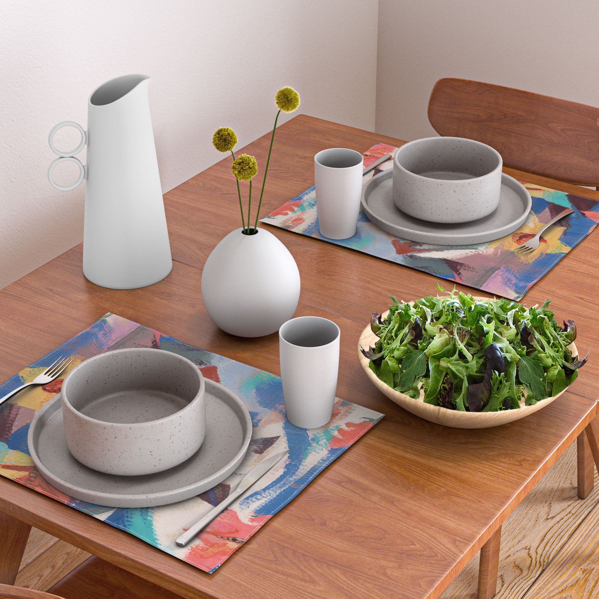 83 Oranges Wild Petals Rhapsody Placemat