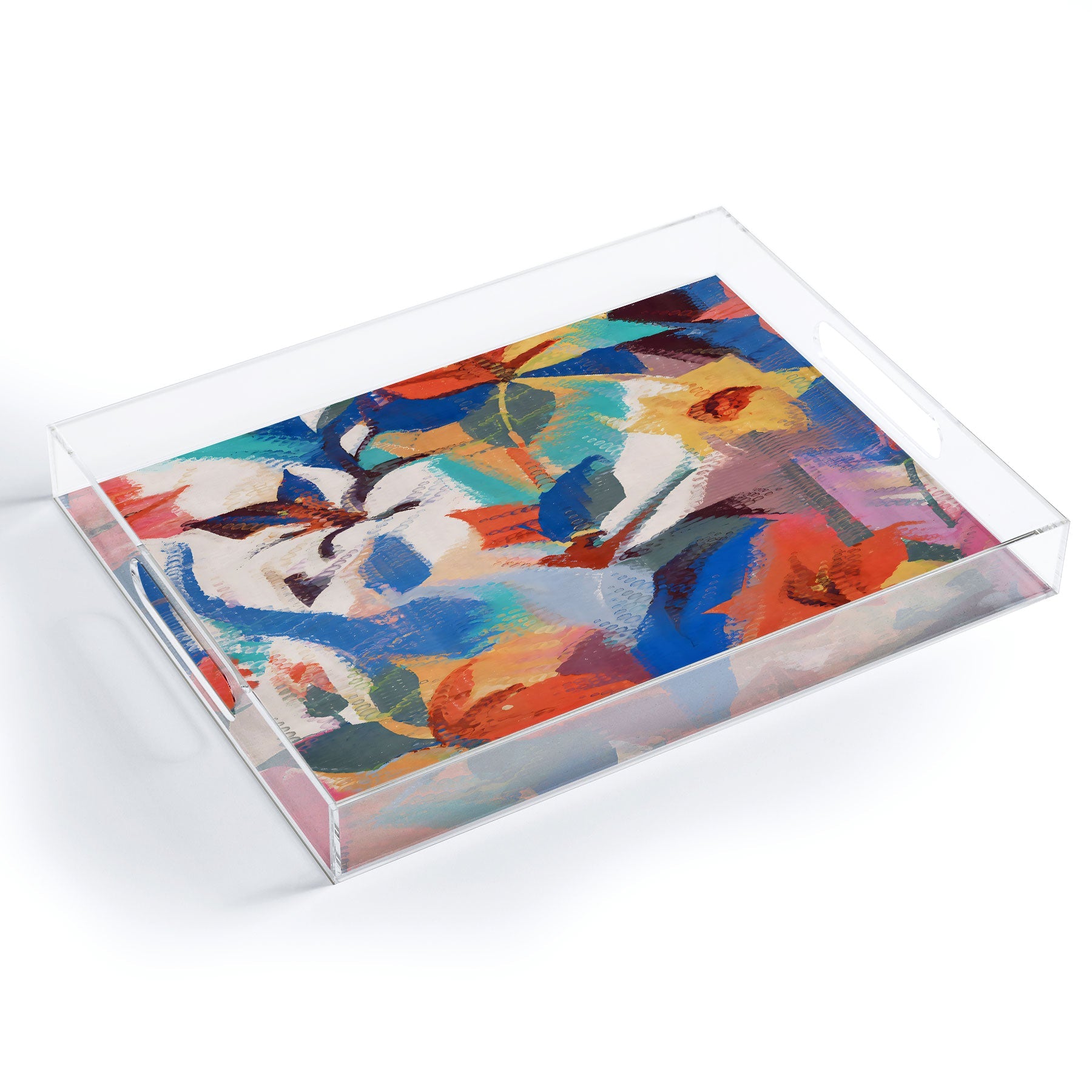 83 Oranges Wild Petals Rhapsody Acrylic Tray