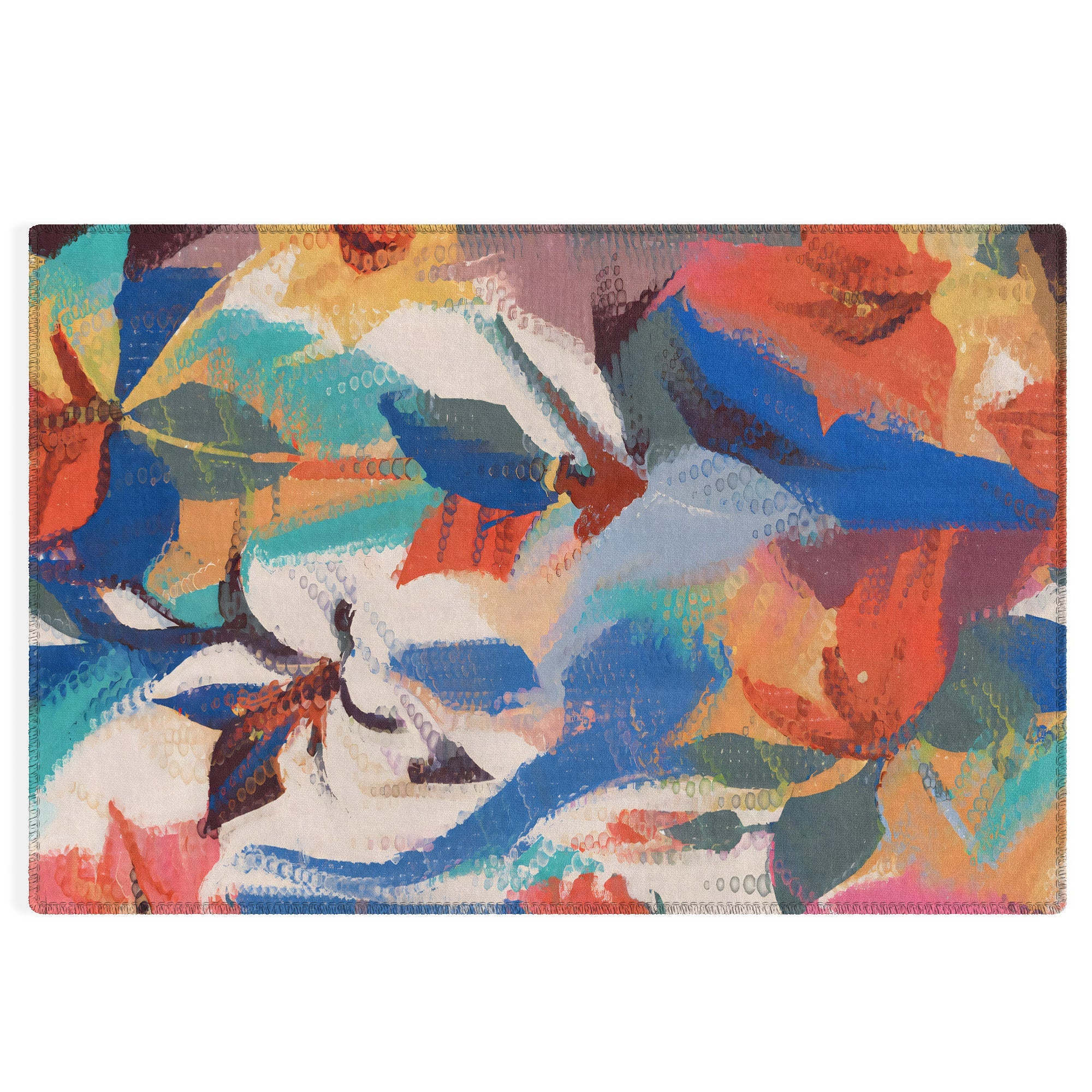 83 Oranges Wild Petals Rhapsody Outdoor Rug
