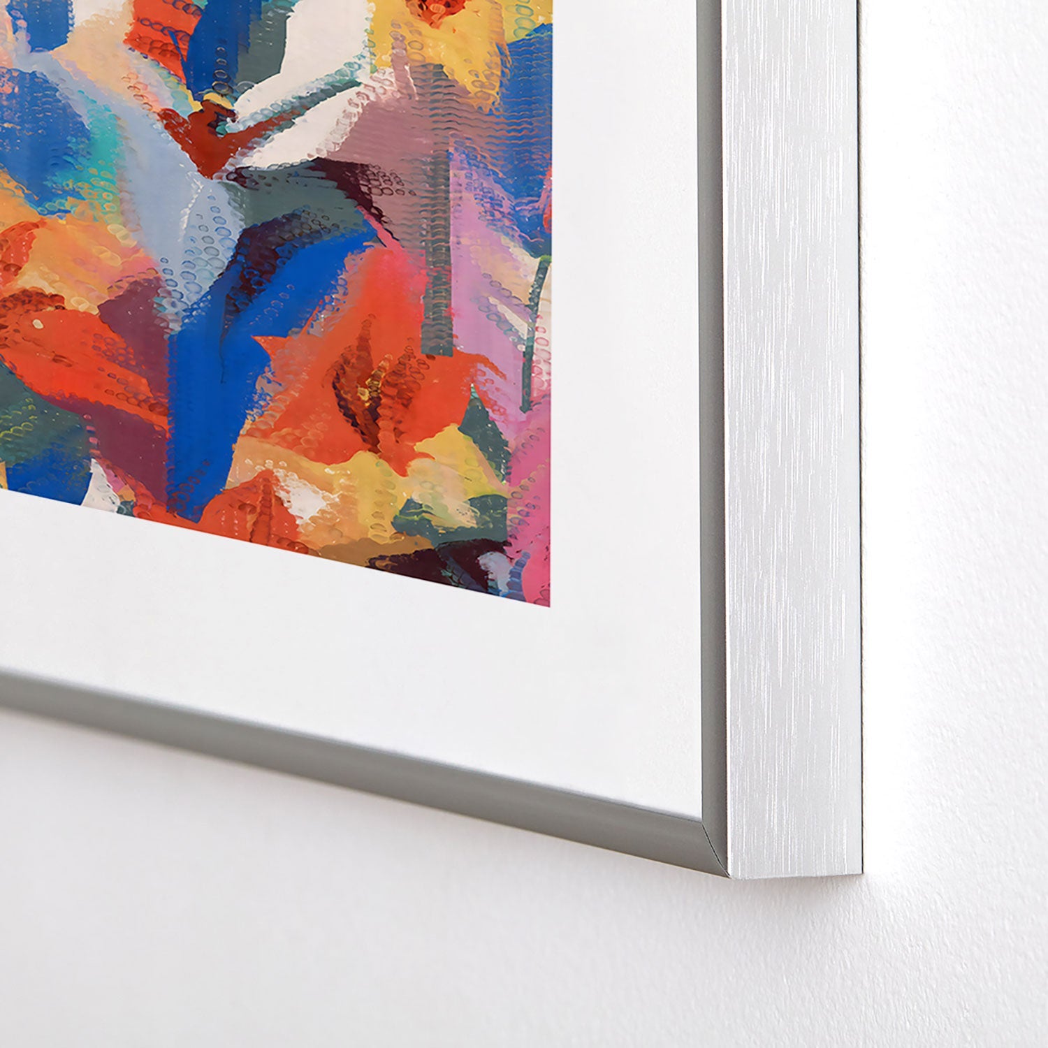 83 Oranges Wild Petals Rhapsody Metal Framed Art Print