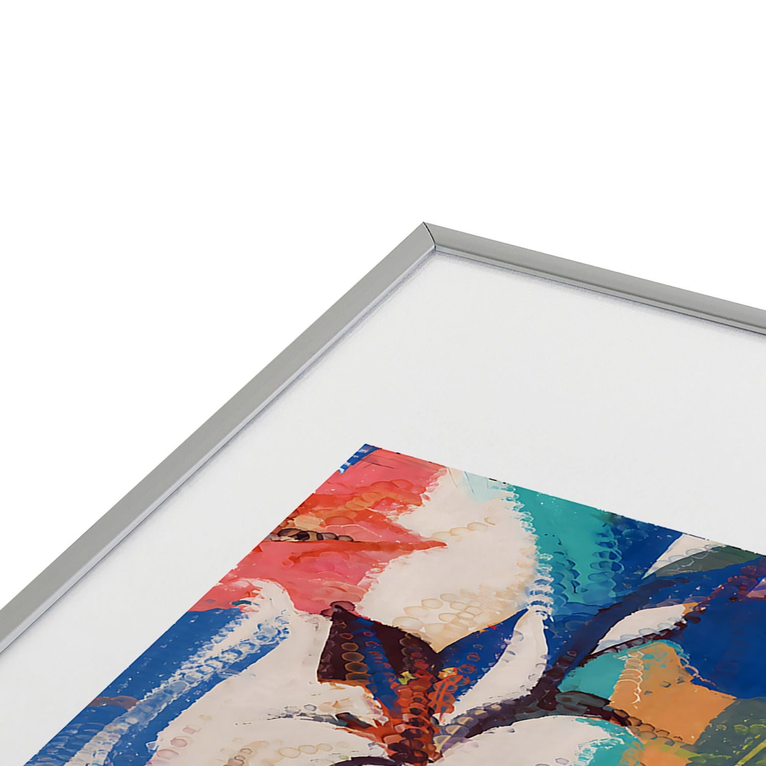 83 Oranges Wild Petals Rhapsody Metal Framed Art Print