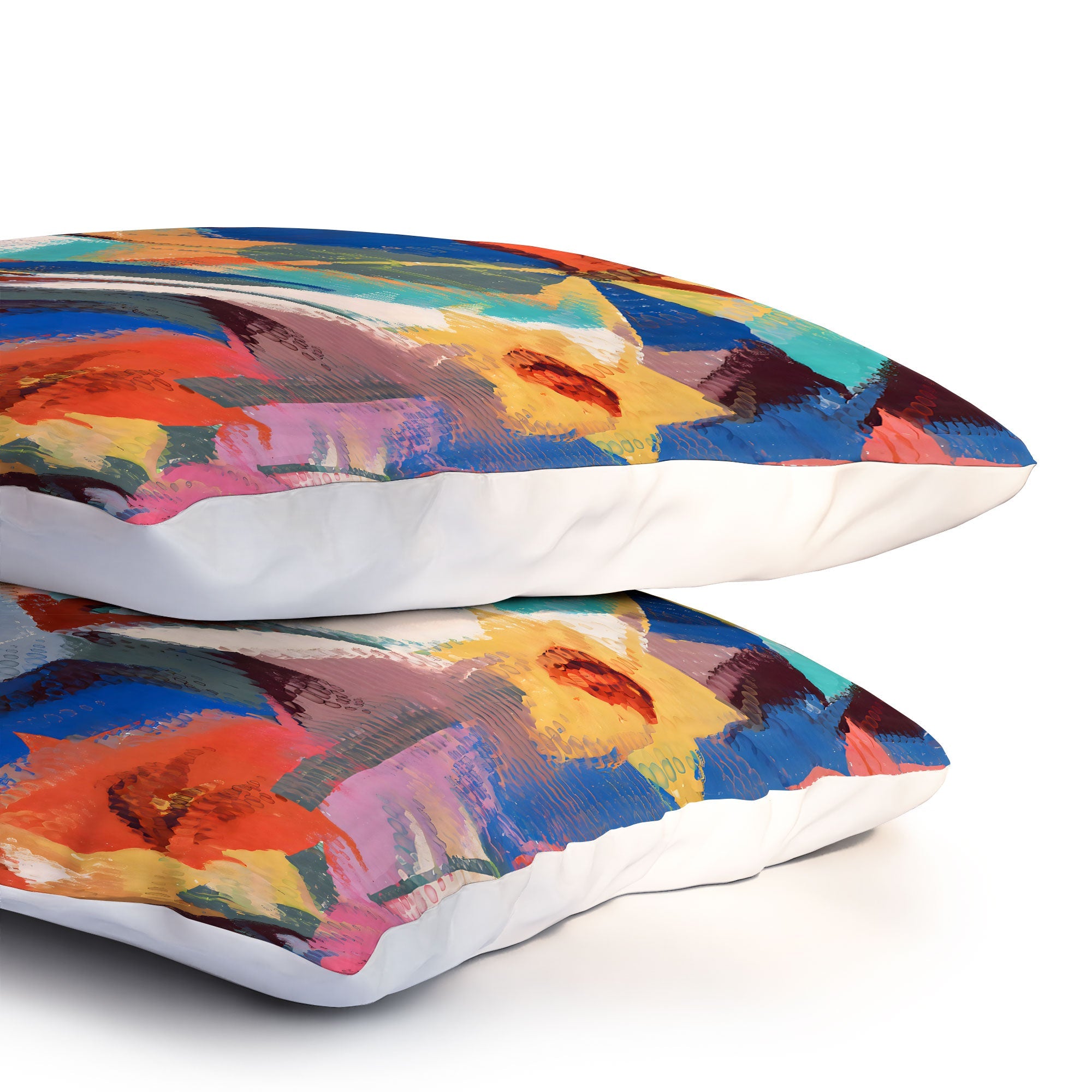 83 Oranges Wild Petals Rhapsody Pillow Shams