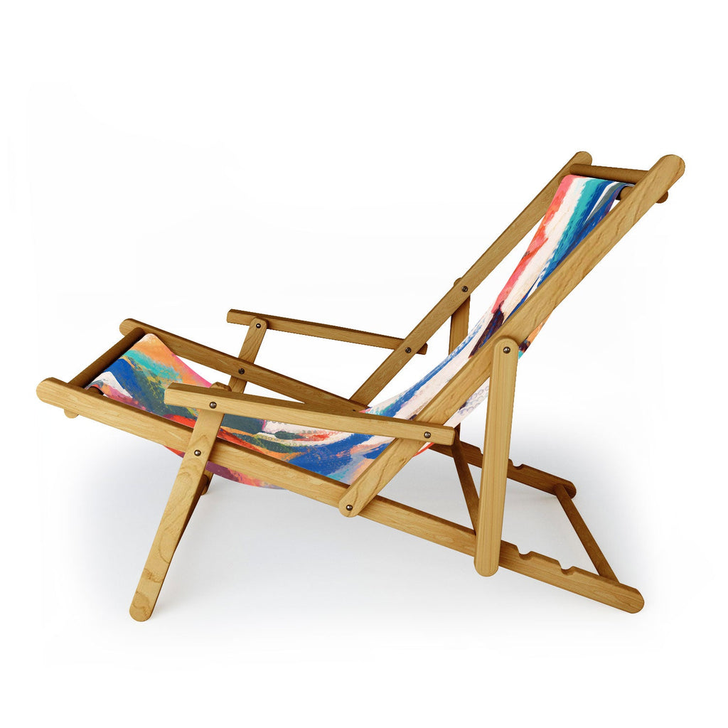 83 Oranges Wild Petals Rhapsody Sling Chair