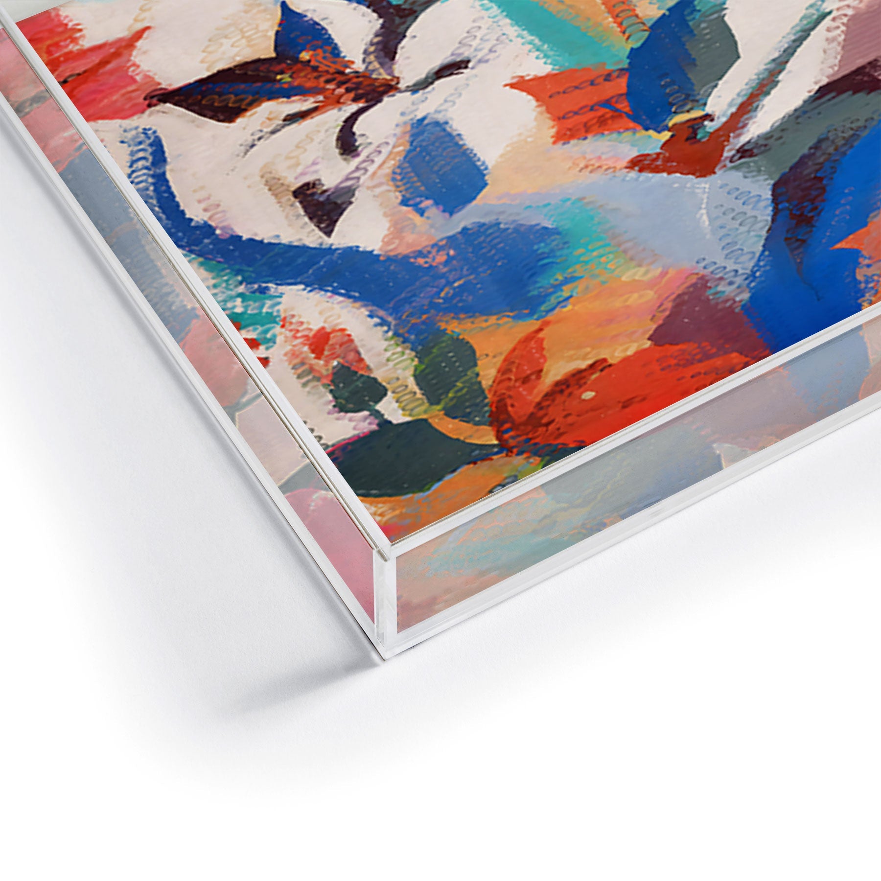 83 Oranges Wild Petals Rhapsody Acrylic Tray