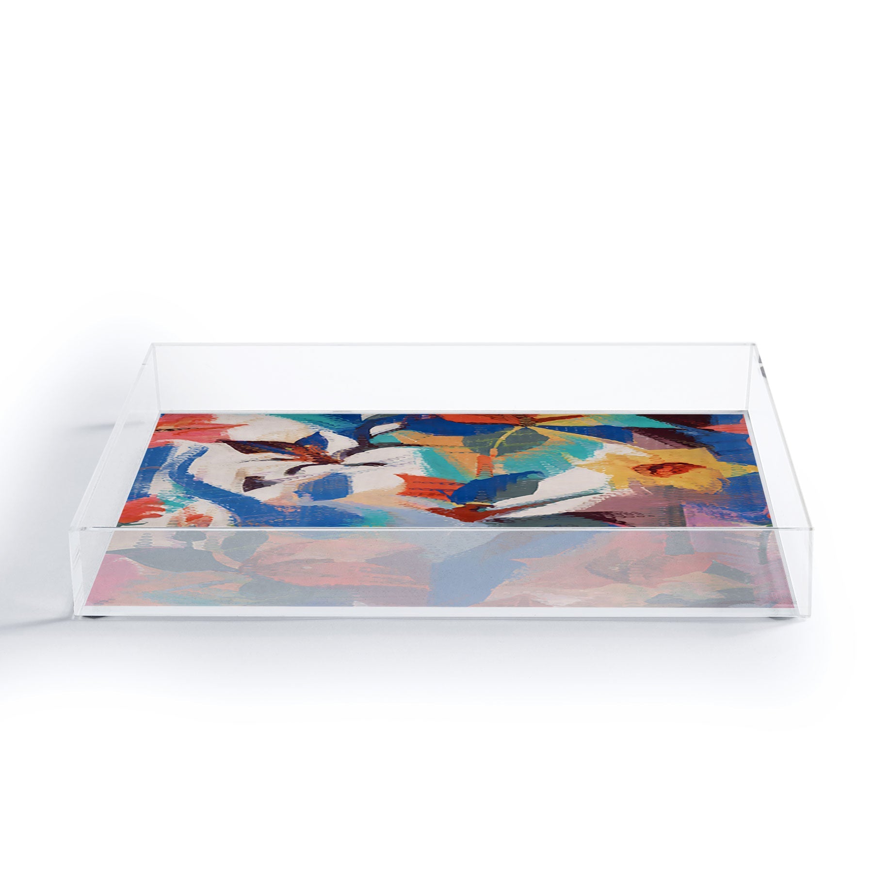 83 Oranges Wild Petals Rhapsody Acrylic Tray