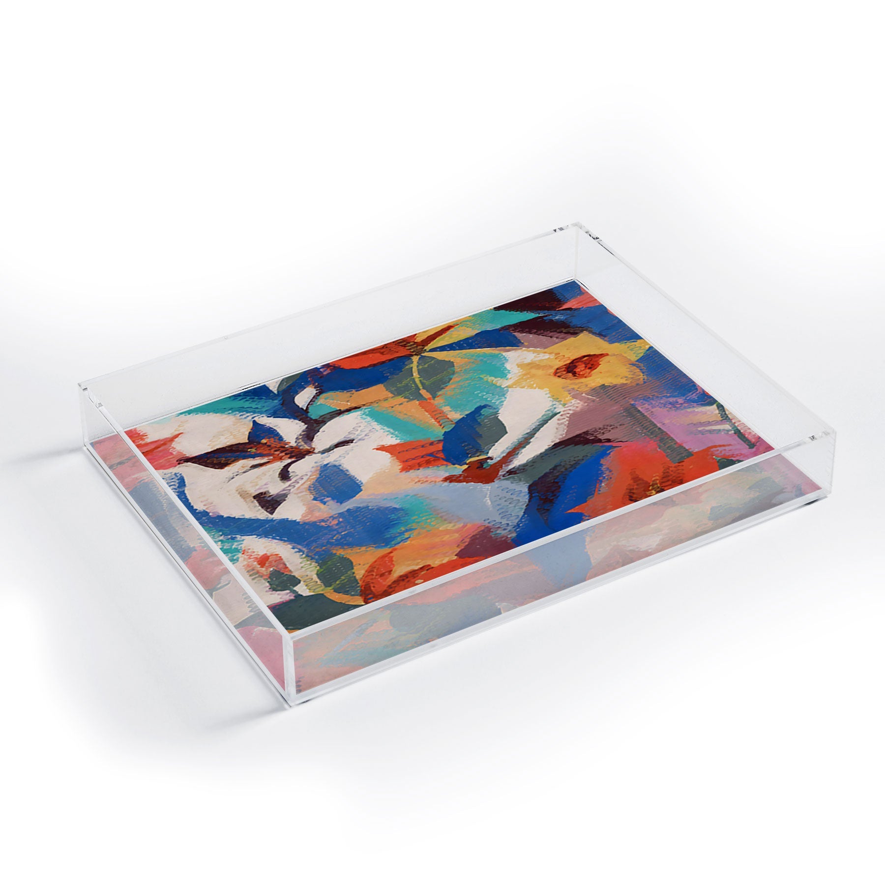 83 Oranges Wild Petals Rhapsody Acrylic Tray