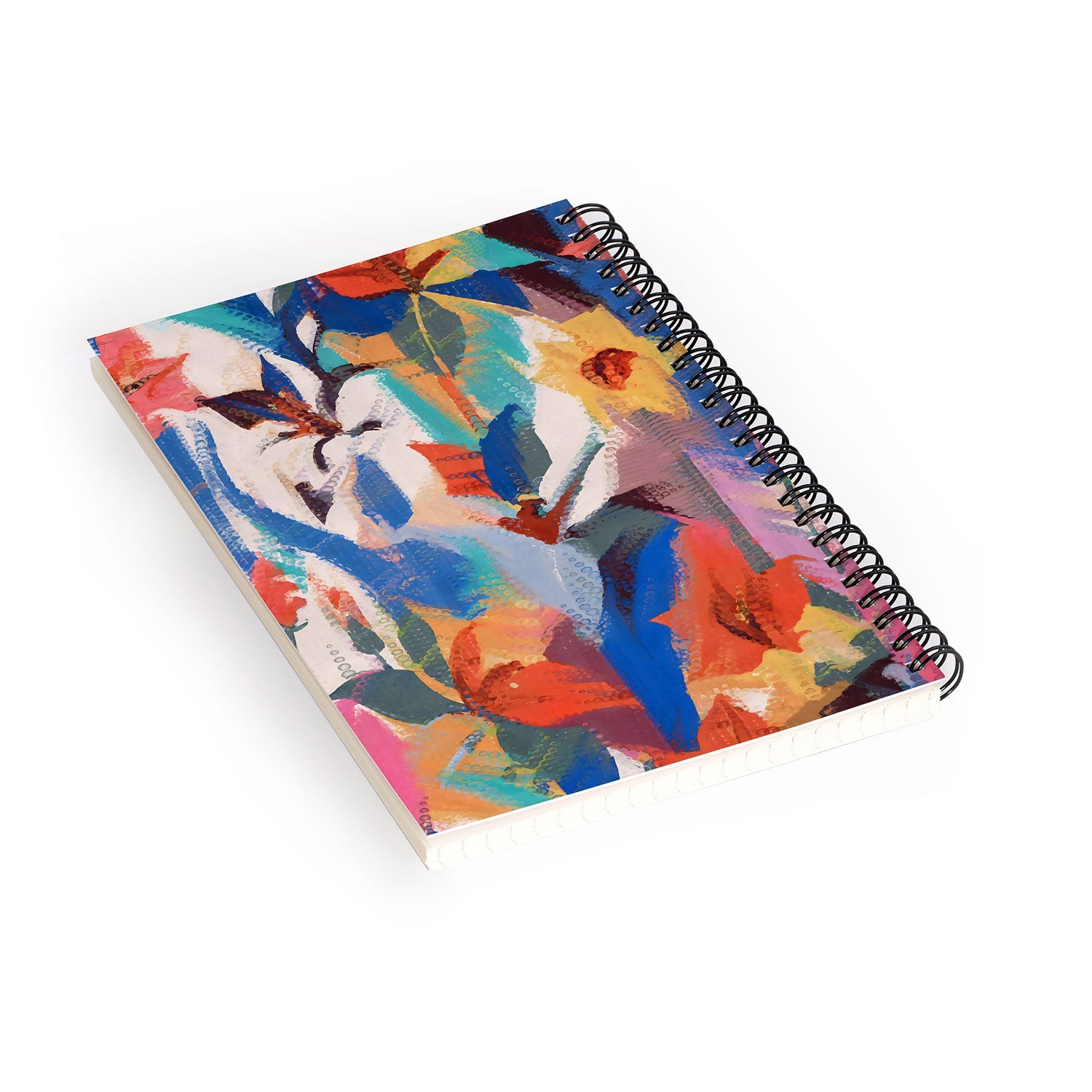 83 Oranges Wild Petals Rhapsody Spiral Notebook