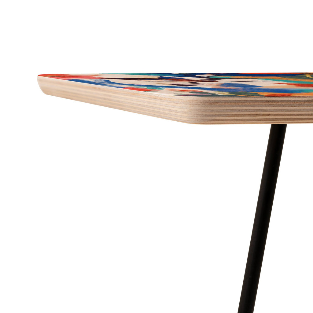 83 Oranges Wild Petals Rhapsody Side Table