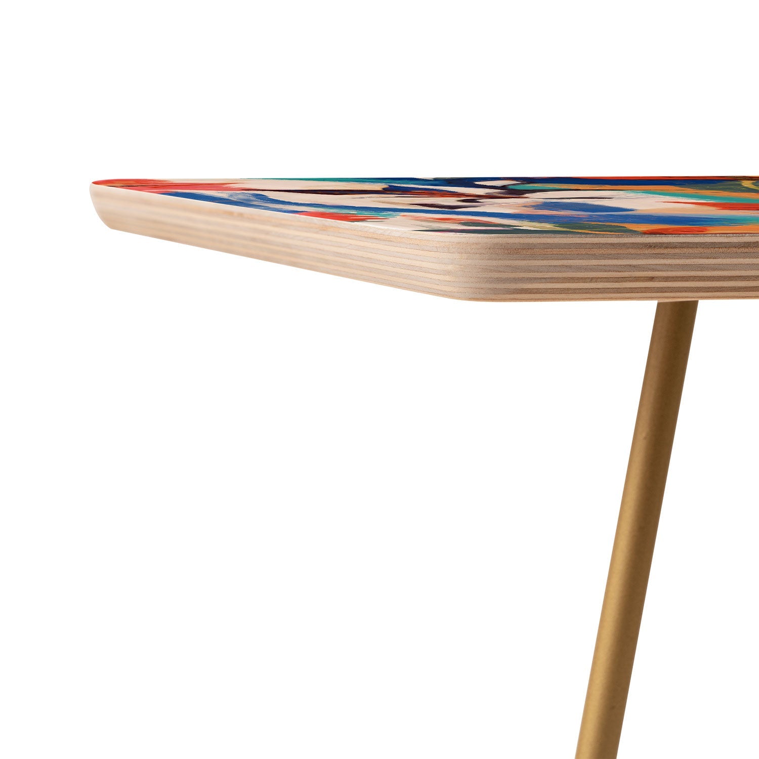 83 Oranges Wild Petals Rhapsody Side Table