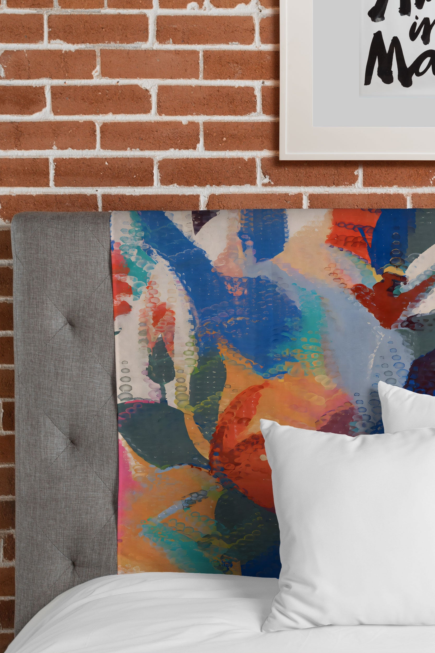 83 Oranges Wild Petals Rhapsody Tapestry