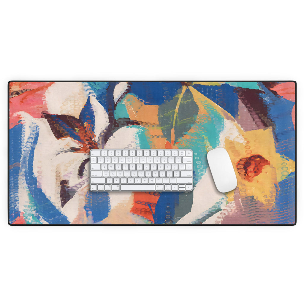 83 Oranges Wild Petals Rhapsody Desk Mat