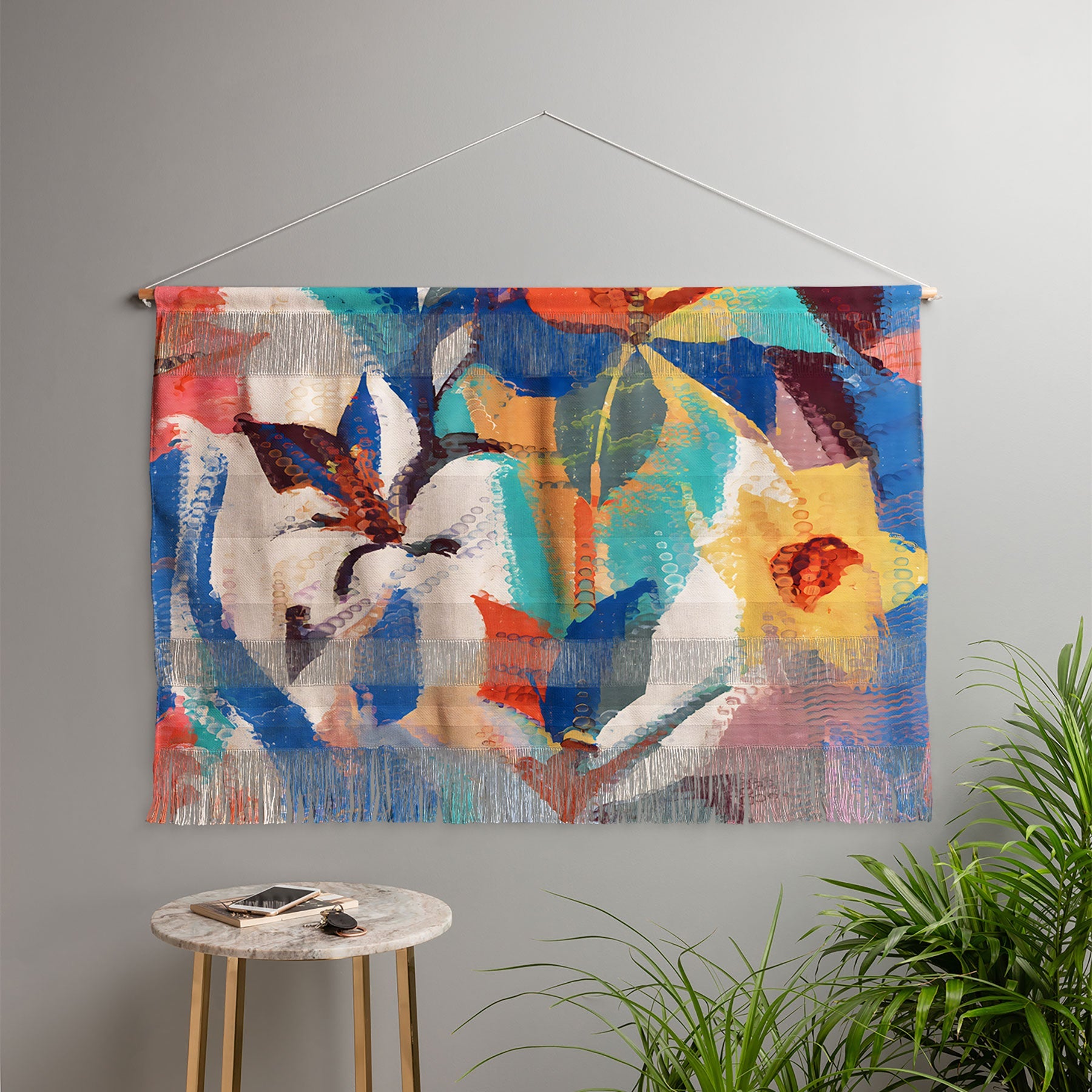 83 Oranges Wild Petals Rhapsody Wall Hanging Landscape