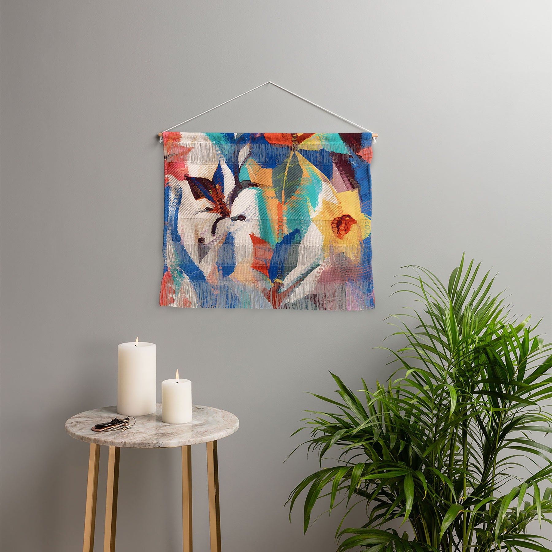 83 Oranges Wild Petals Rhapsody Wall Hanging Landscape