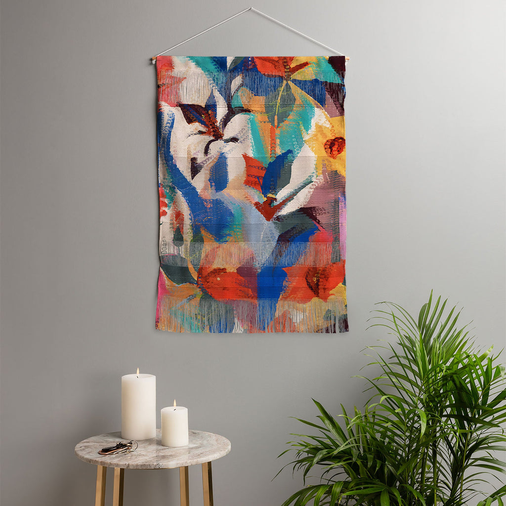 83 Oranges Wild Petals Rhapsody Wall Hanging Portrait
