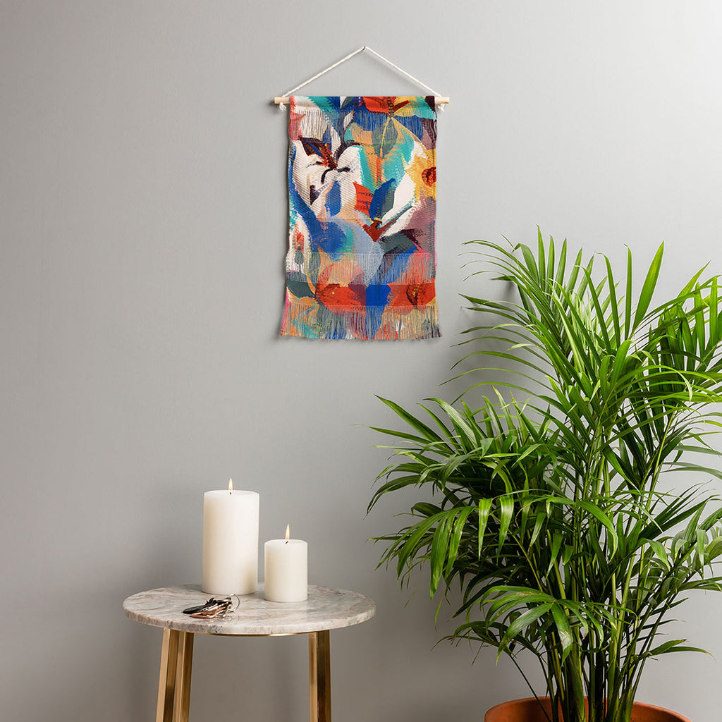 83 Oranges Wild Petals Rhapsody Wall Hanging Portrait