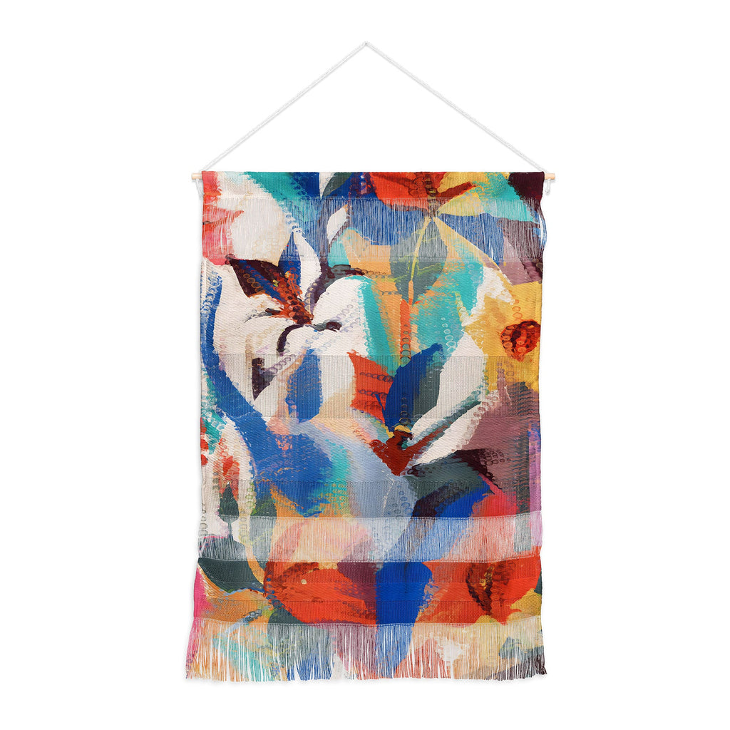 83 Oranges Wild Petals Rhapsody Wall Hanging Portrait