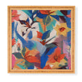 83 Oranges Wild Petals Rhapsody Framed Wall Art