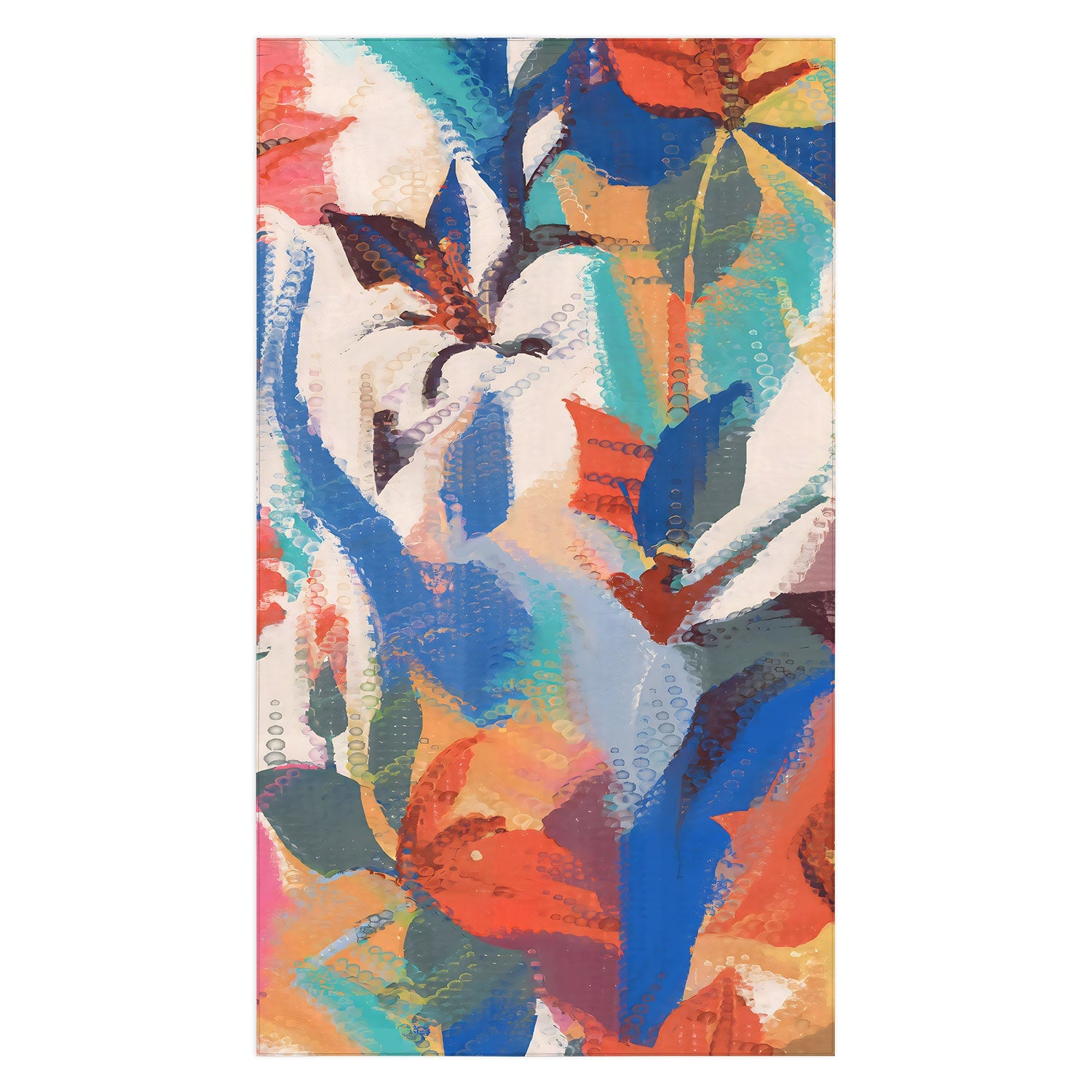 83 Oranges Wild Petals Rhapsody Tablecloth