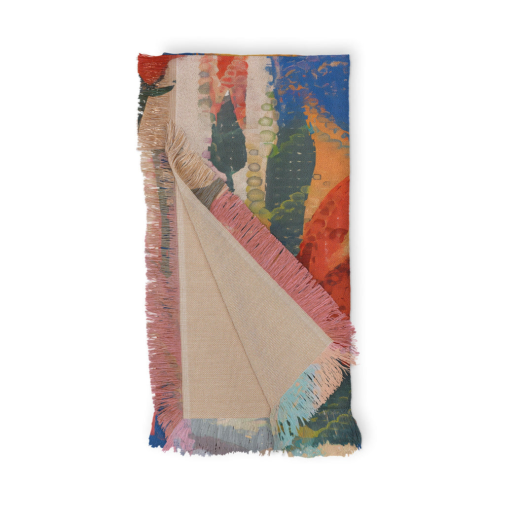 83 Oranges Wild Petals Rhapsody Throw Blanket