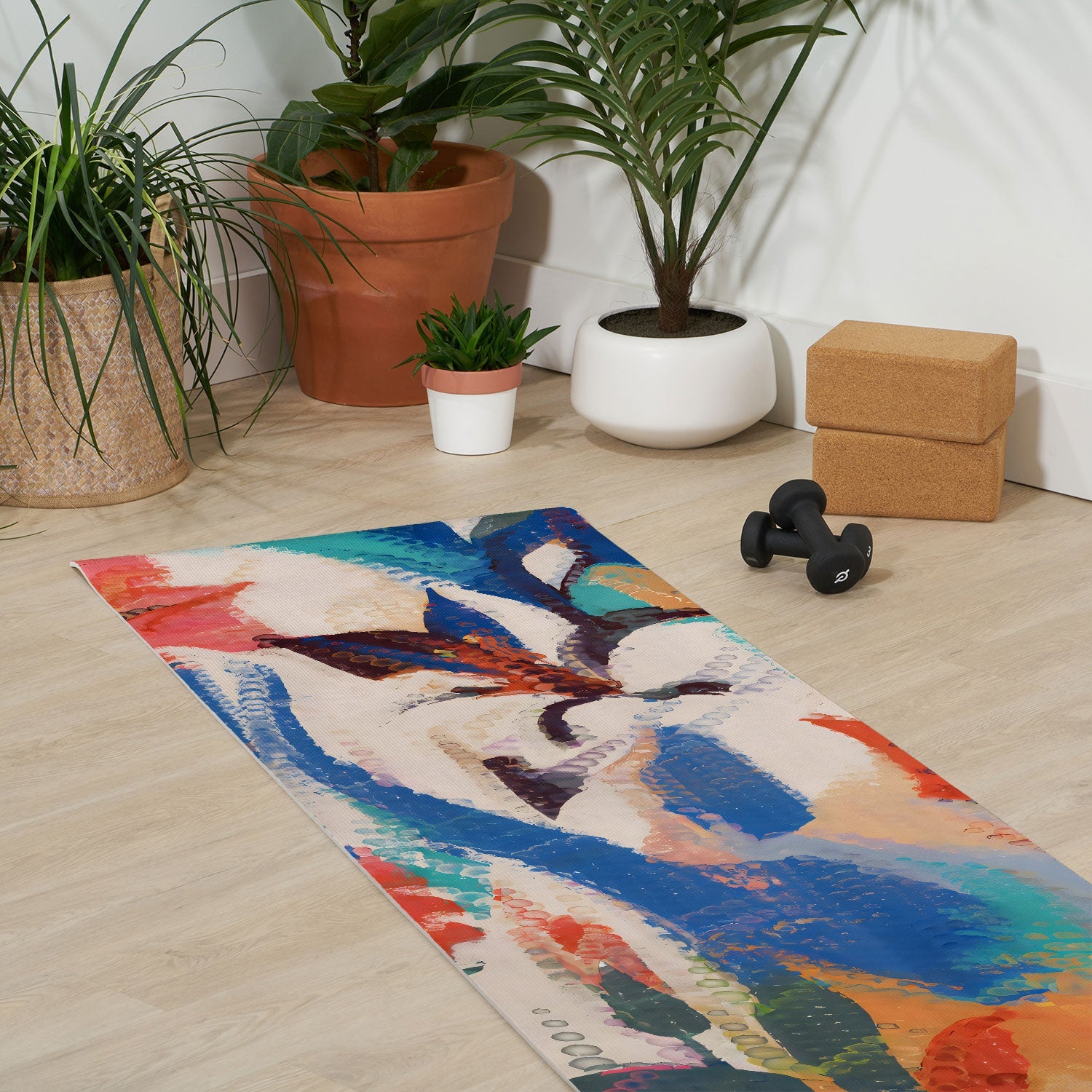 83 Oranges Wild Petals Rhapsody Yoga Mat