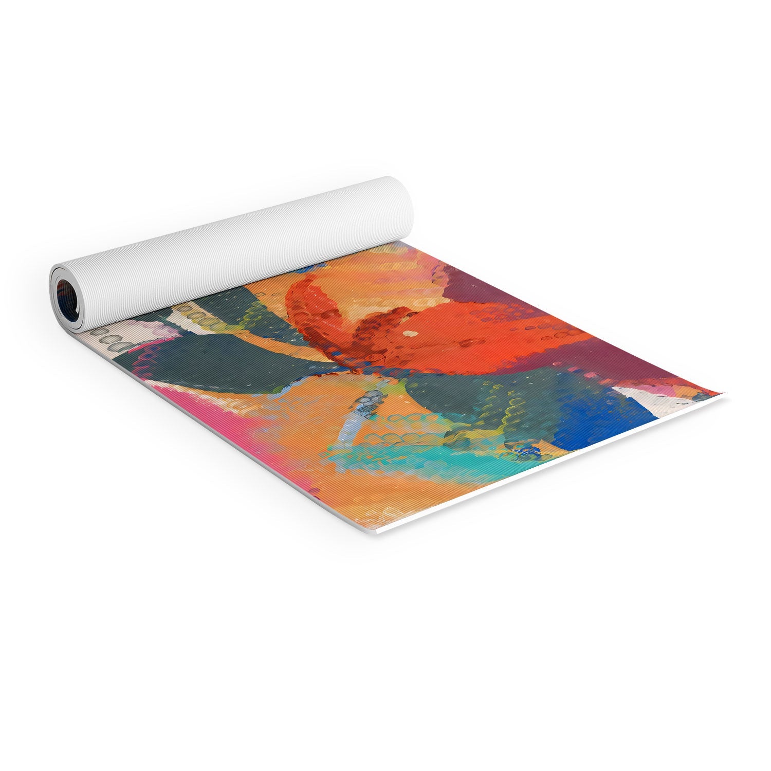 83 Oranges Wild Petals Rhapsody Yoga Mat
