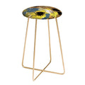 83 Oranges Yellow Ochre Florals Counter Stool