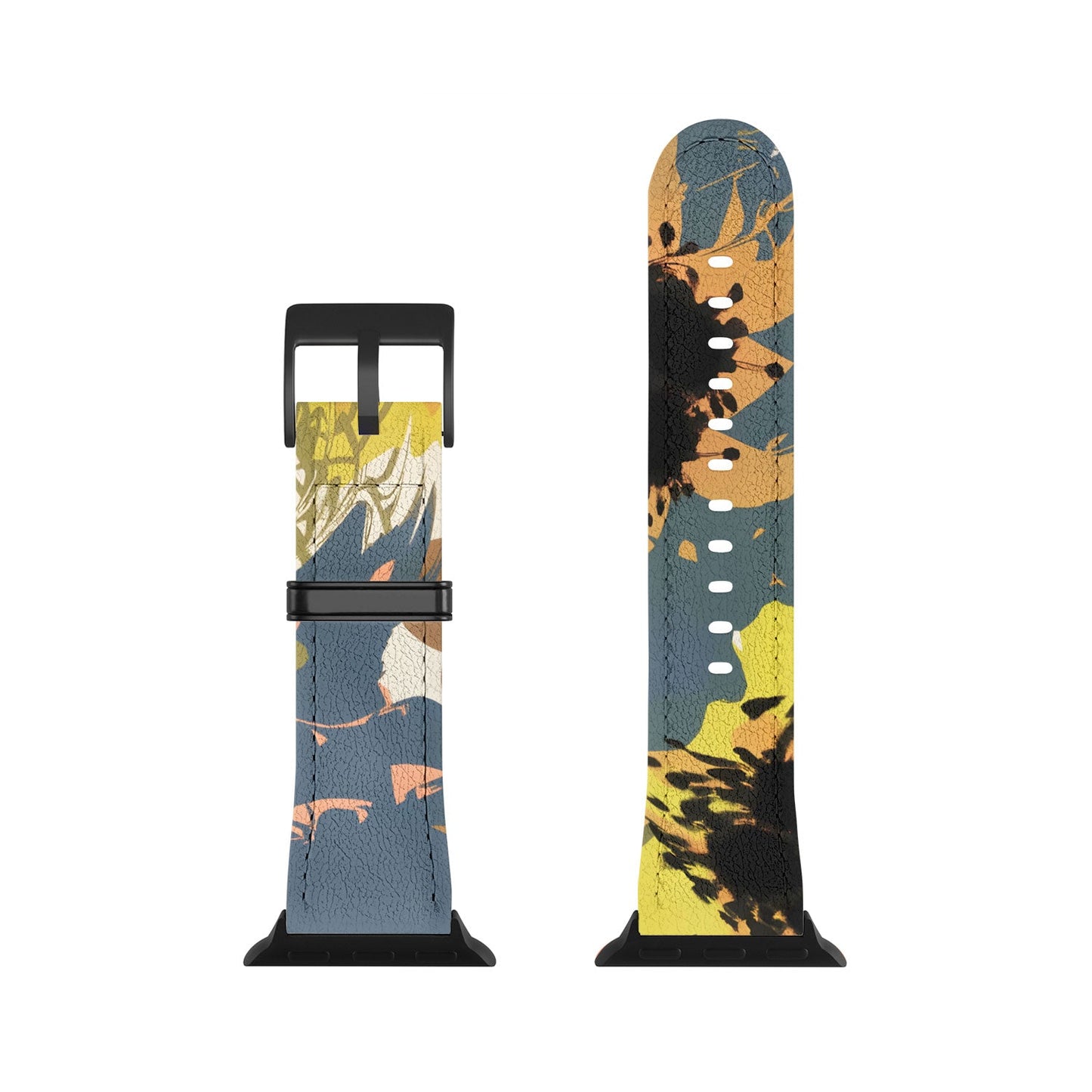 83 Oranges Yellow Ochre Florals Apple Watch Band