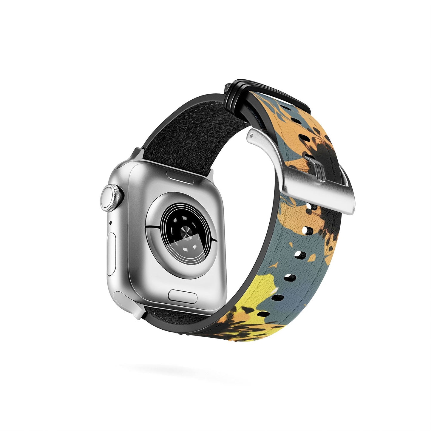 83 Oranges Yellow Ochre Florals Apple Watch Band