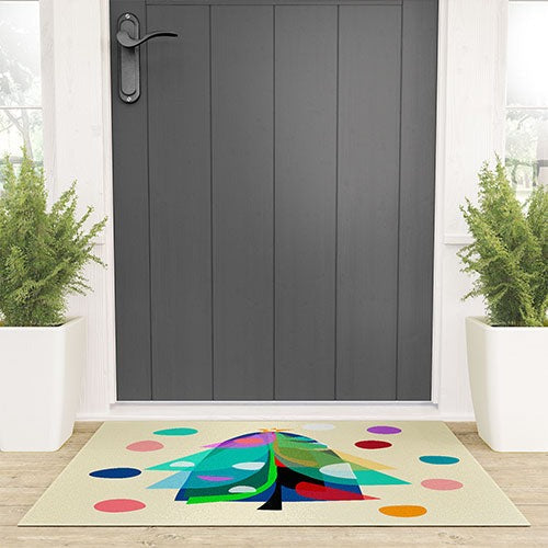 Mirimo Decorated Tree Welcome Mat