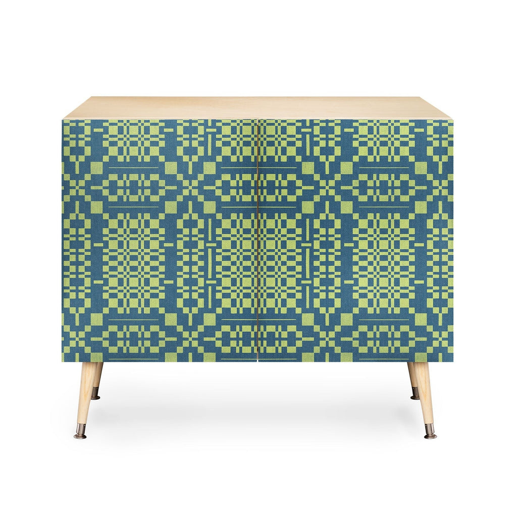 Marta Barragan Camarasa Nostalgic Grid Design Credenza