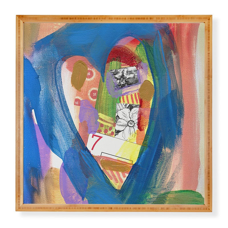Natalie Baca Lucky in Love Framed Wall Art