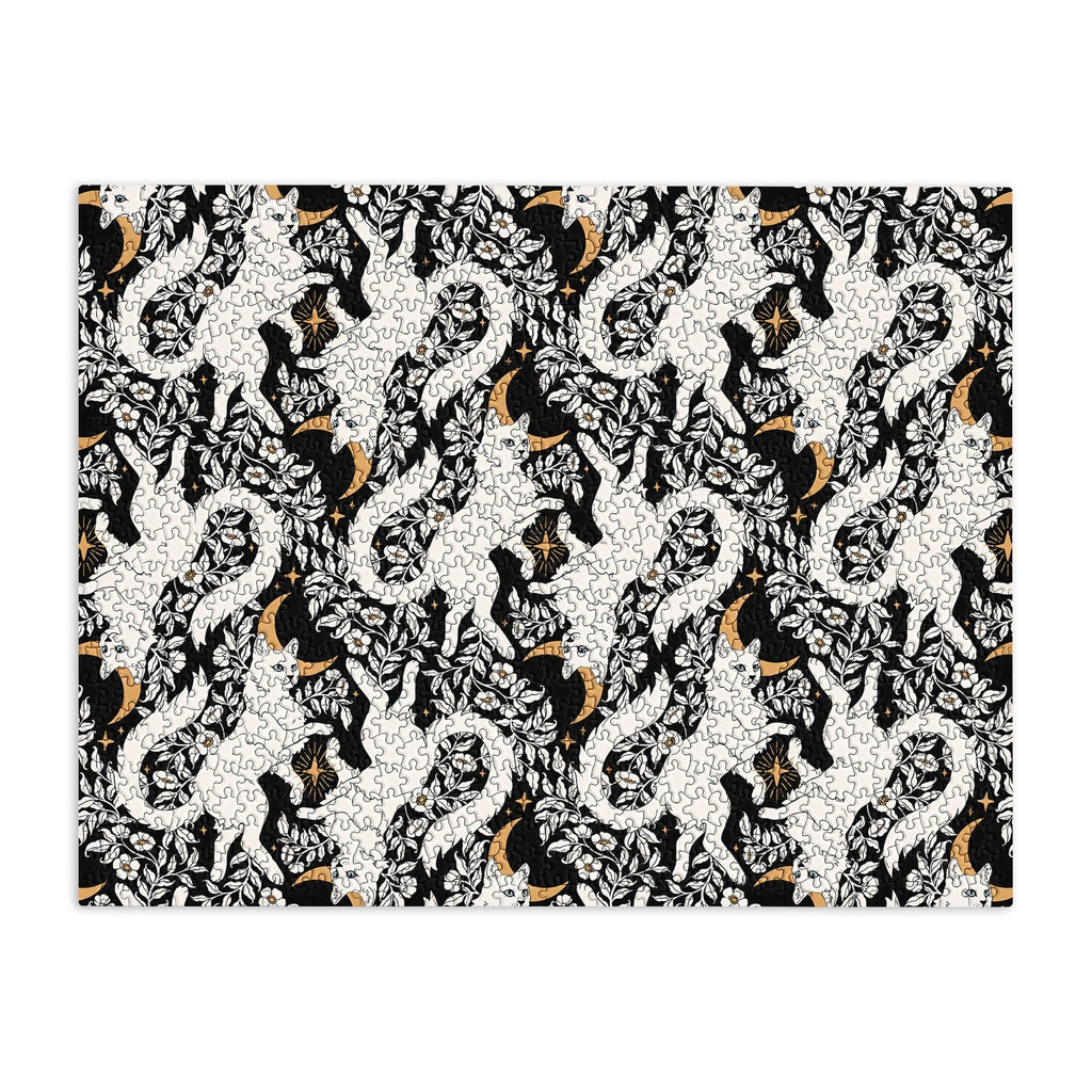 Avenie Celestial Cats Gold Puzzle