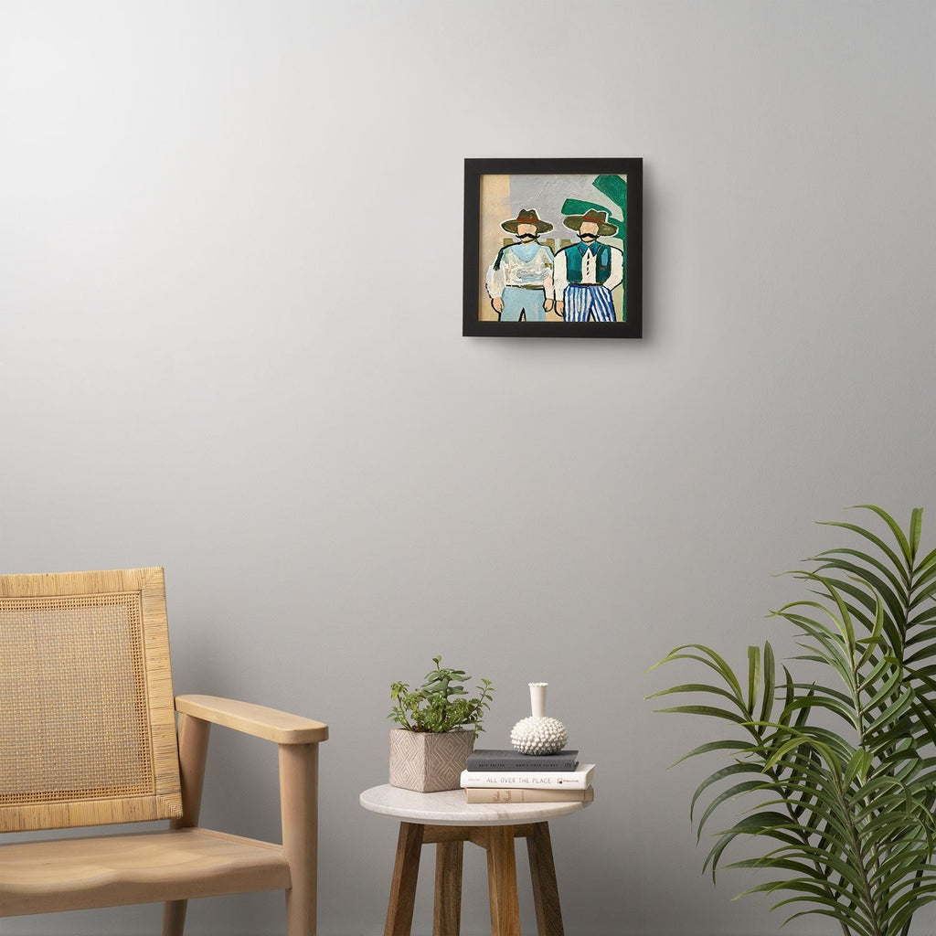 83 Oranges Side By Side Cowboy Edition Framed Wall Art