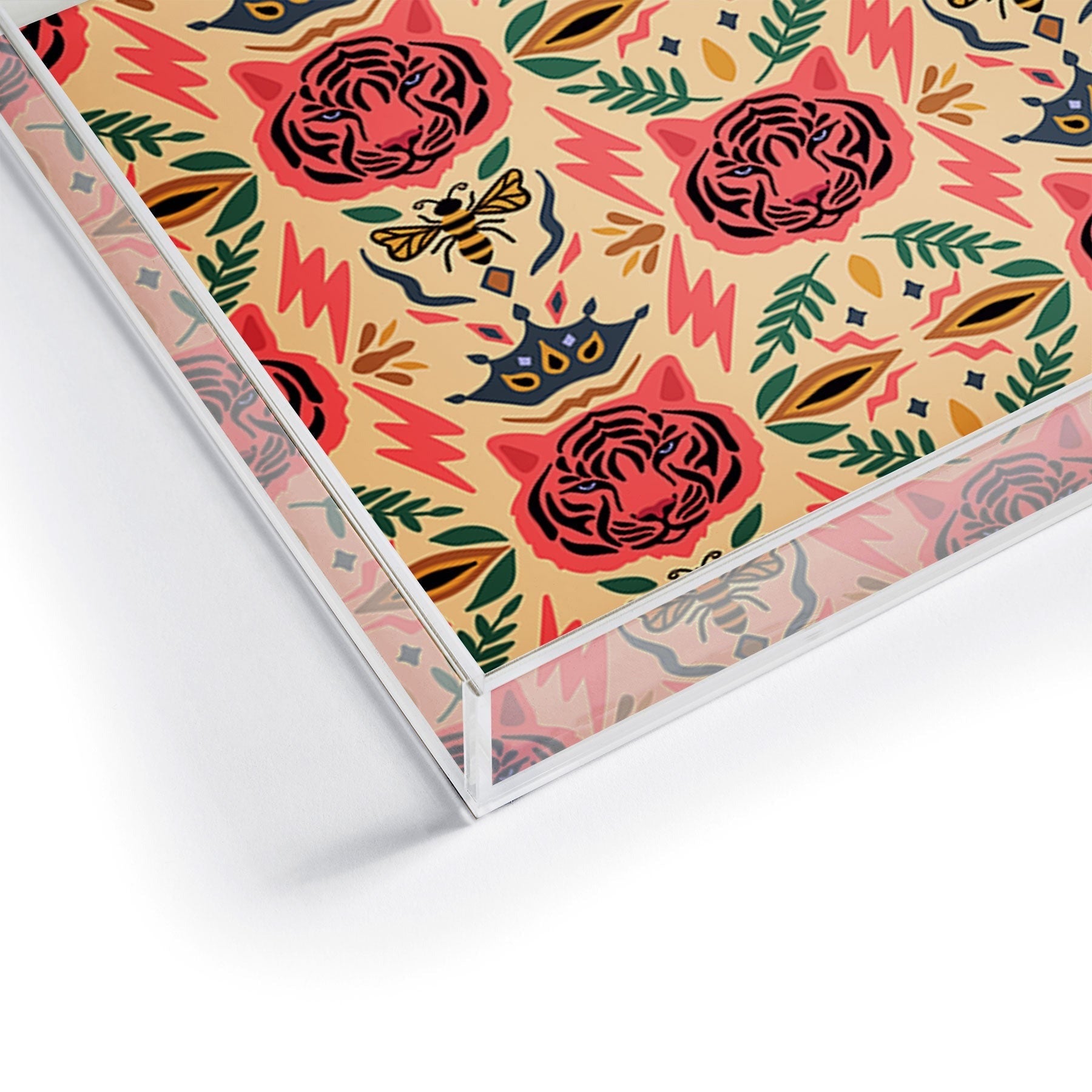 Design by Spark Tigress Queen Bee Acrylic Tray