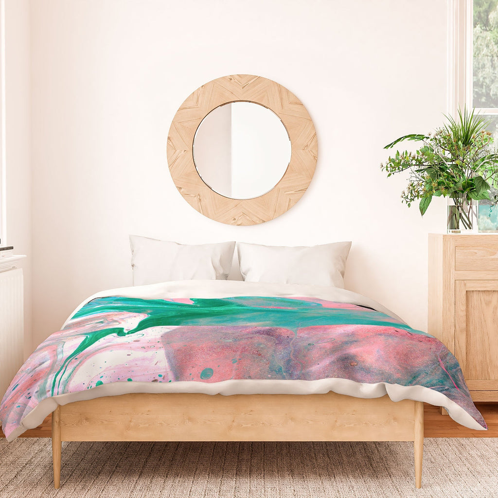 83 Oranges Another Worldly Duvet Cover