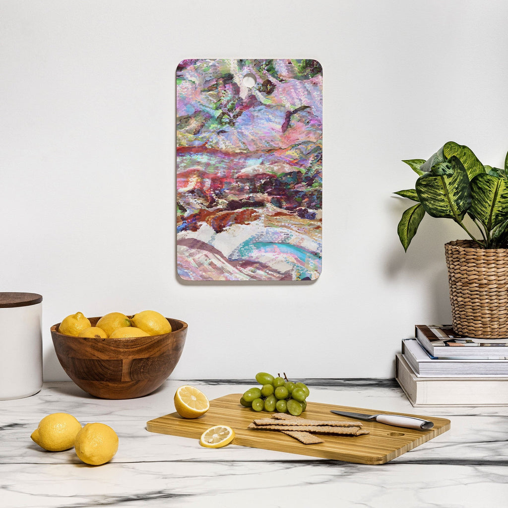 83 Oranges Sequin Haze Cutting Board Rectangle