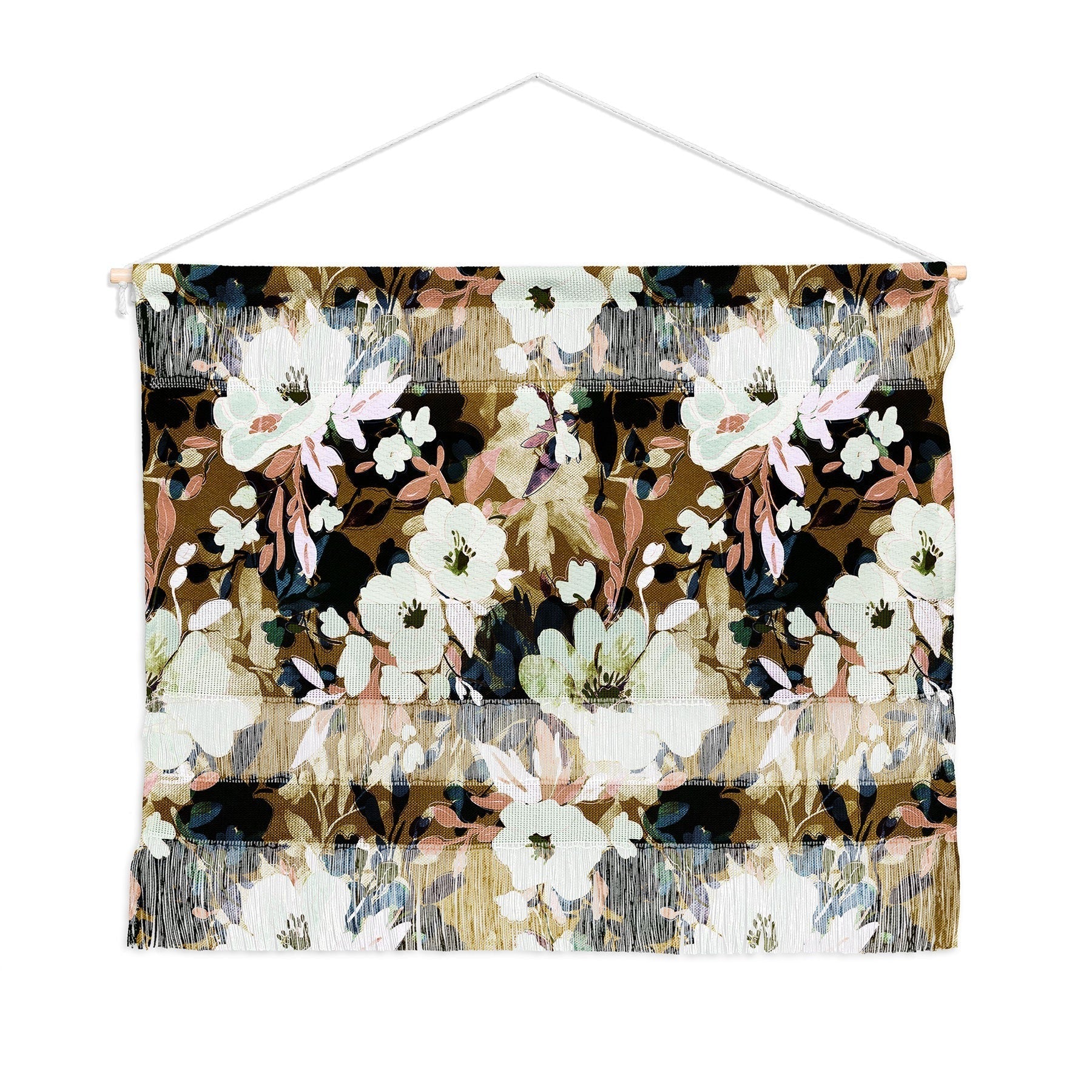Marta Barragan Camarasa Romantic Floral Fusion Wall Hanging Landscape