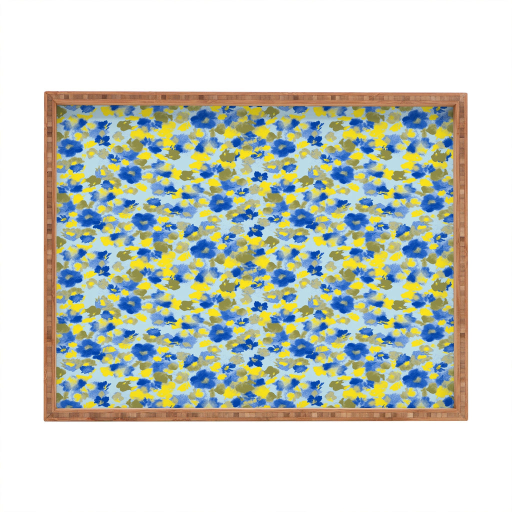 Gabriela Fuente Day Dreaming Watercolor Rectangular Tray