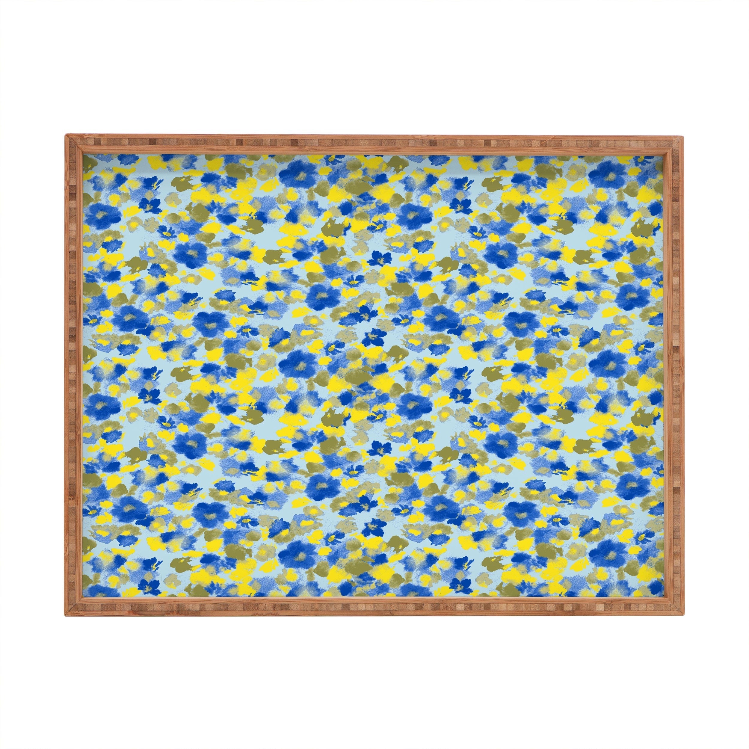 Gabriela Fuente Day Dreaming Watercolor Rectangular Tray