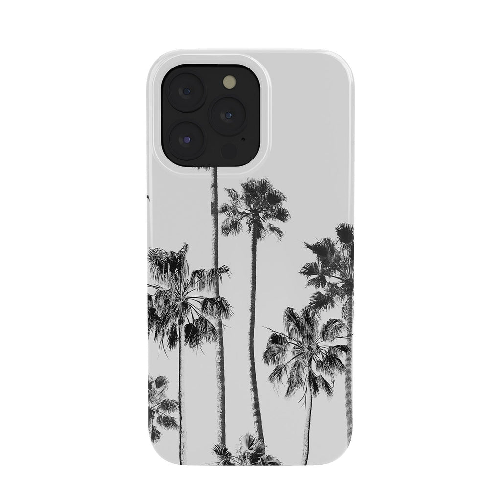 Gal Design Black And White Palms Phone Case