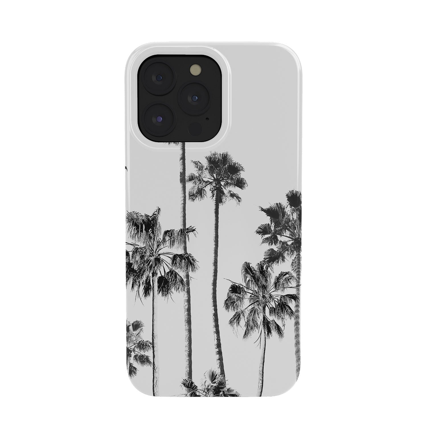 Gal Design Black And White Palms Phone Case