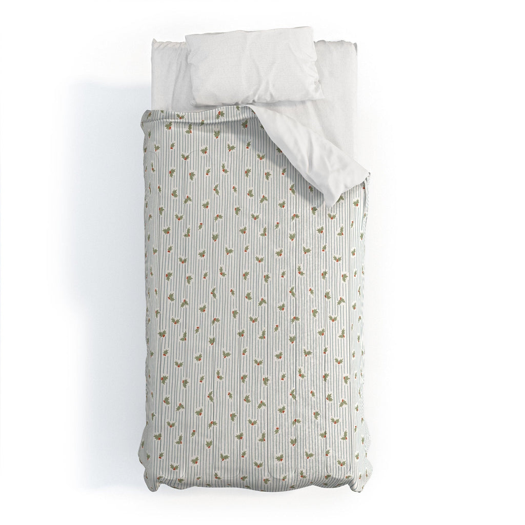 CoastL Studio Hand Drawn Holly Stripe Comforter