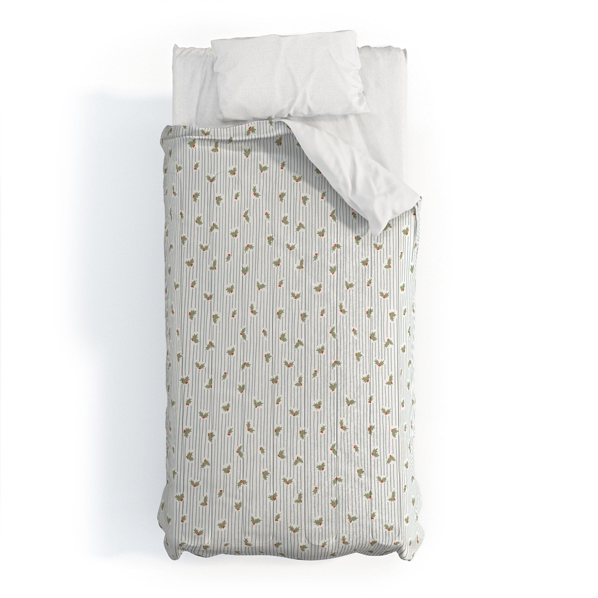 CoastL Studio Hand Drawn Holly Stripe Comforter